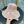 Chanel Wide-brimmed Bow Sun Hat Pink in Fabric Patchwork Mesh 197784