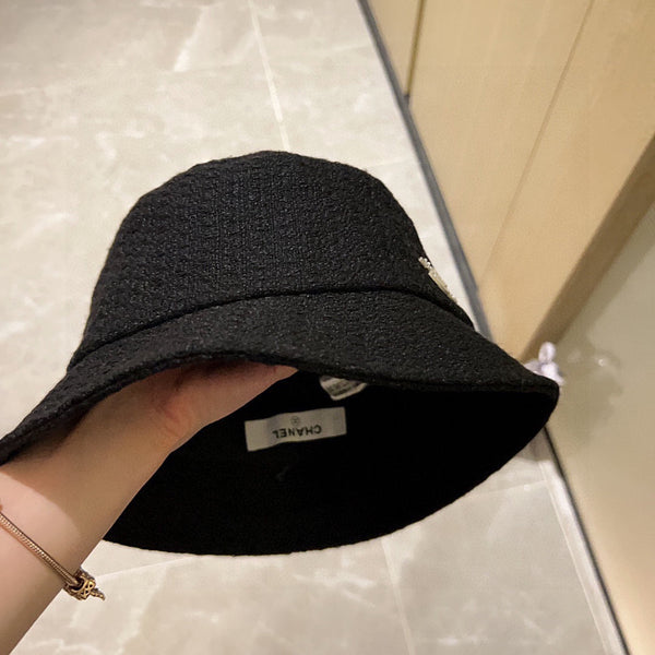 Chanel  Fisherman's Hat Black in Cloth 197684