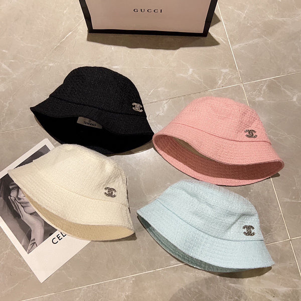 Chanel  Fisherman's Hat Black in Cloth 197684