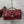 Dior 26 Bow Pearl Chain Clutch In Burgundy Glossy Lambskin GHW
