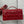 Dior 26 Bow Pearl Chain Clutch In Red Glossy Lambskin GHW