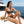 Celine Triangle Swimsuits Brown Polyamide 203014