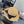 Chanel Elegant flat-top Beige Black in Straw Hat 205392