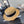 Chanel Elegant flat-top Beige Black in Straw Hat 205392