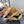 Chanel Elegant flat-top Beige Black in Straw Hat 205392