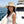 Chanel Beige White Raffia straw hat 205378