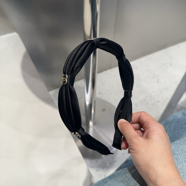 Chanel Headband Black in Cloth 201942
