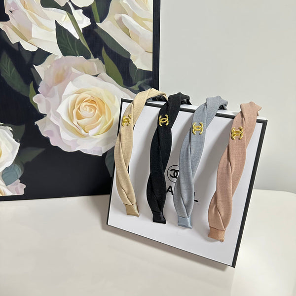 Chanel Headband Light Pink in Cloth 201911