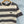 Miu Striped Short-Sleeve T-Shirt Brown White in Cotton 191567