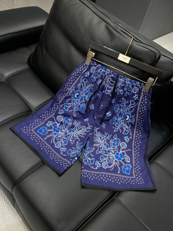 Gucci Short Pants Navy Blue in Cotton 200654