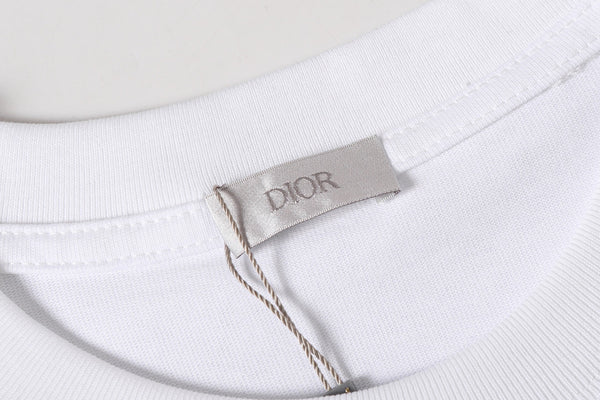 Dior 26SS Logo Short-Sleeve T-Shirt White in Cotton 197755