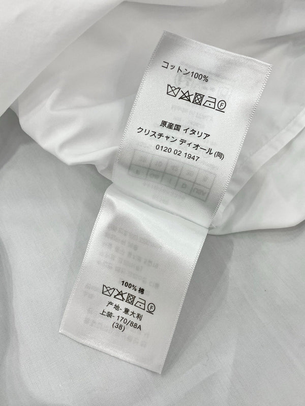 DIOR Long-sleeve Shirt White in Cotton 183919