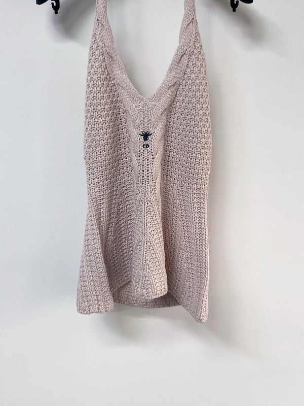 Dior Two-Tone Vest Pink in Wool 178837