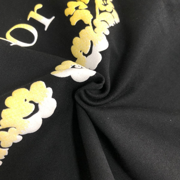 Dior Crew Neck Short Sleeve T-Shirt Black in Cotton 181970