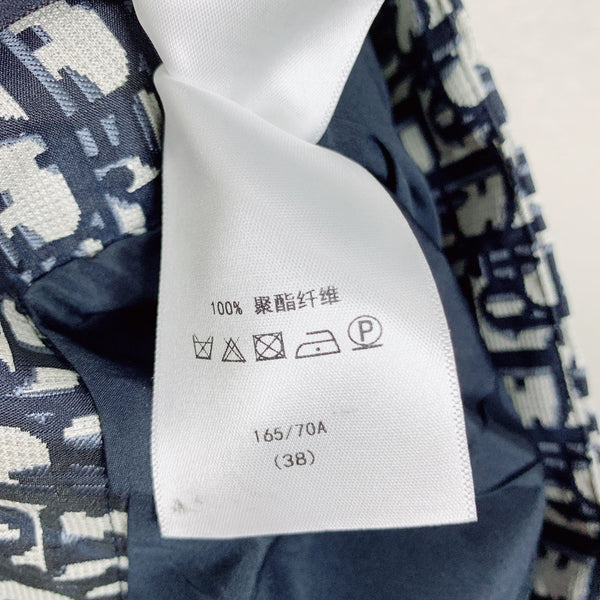 Dior Monogram Casual Culottes Navy Blue in Cotton Fiber 353859