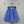 Miumiu Midi Skirt Blue in Cotton 207811