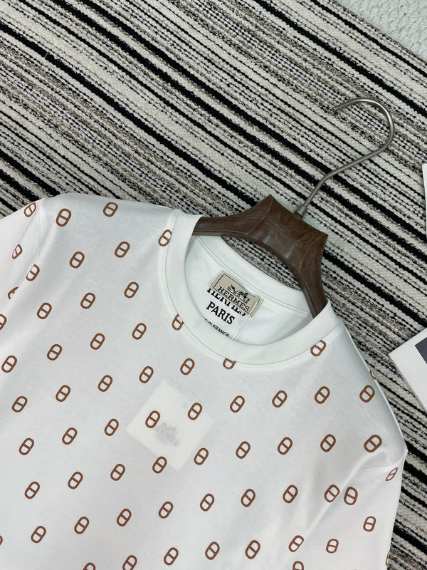 HM T-Shirt White in Cotton 167903
