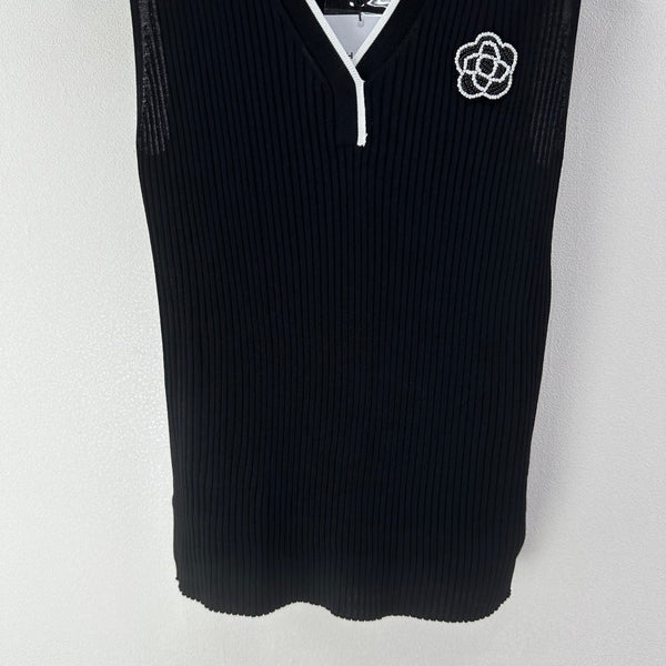 Chanel Vest Black in Polyester 365301