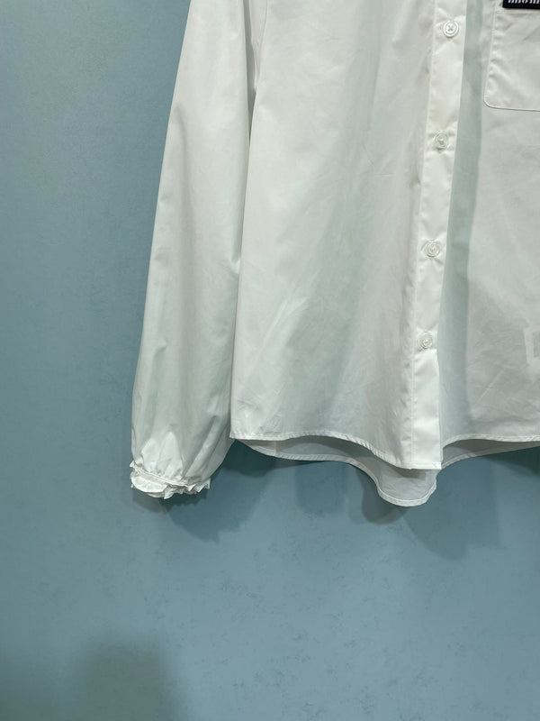 Miu Miu Shirt White in Cotton 218514