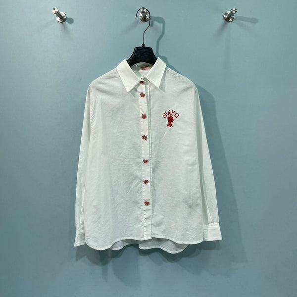 Chanel Shirt White in Flax 218507