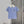 Miu Miu 26 Plaid Knit Polo Shirt Blue in Cashmere 254628