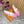 LV Romy Flat Ballerina White Pink in Canvas 703059