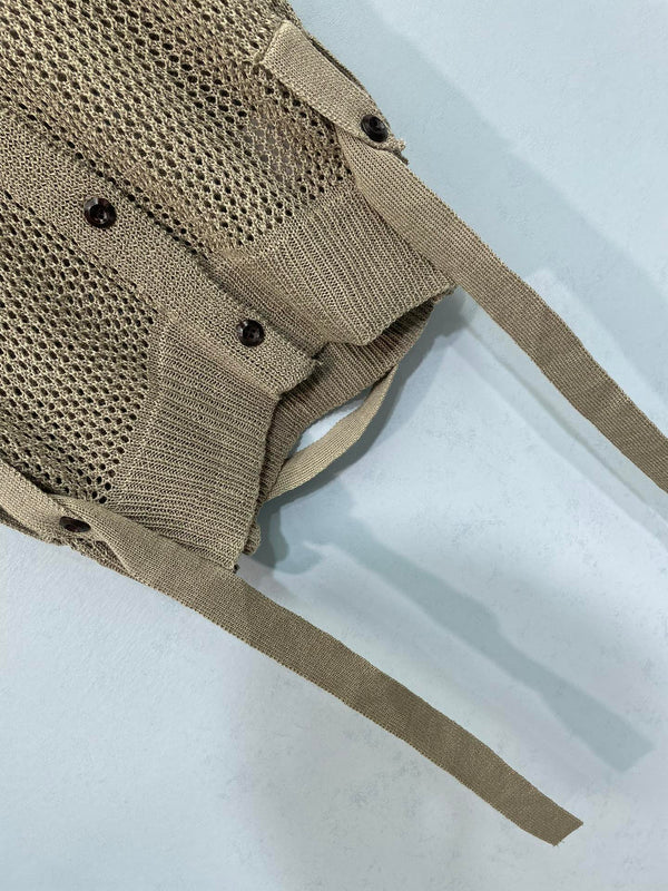 Chanel Vest Green in Nitrile Cotton 262292