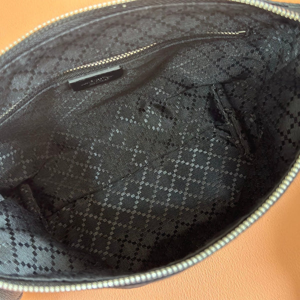 Gucci 26 Coach Shay Crossbody Bag 25.5 Black in Denim 284957