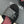 CC 26S Double C Patchwork Sandal Black Gray in Deerskin Cowhide 706372