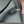 CC 26S Double C Patchwork Ballet Flat Black Gray in Deerskin Cowhide 706367