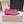 Mach & Mach 26SS Rhinestone Bow Flats Pink in Silk 722451