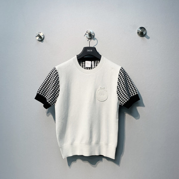 Dior 26 Short-Sleeve T-Shirt White in Polyester 371385