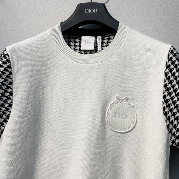 Dior 26 Short-Sleeve T-Shirt White in Polyester 371385