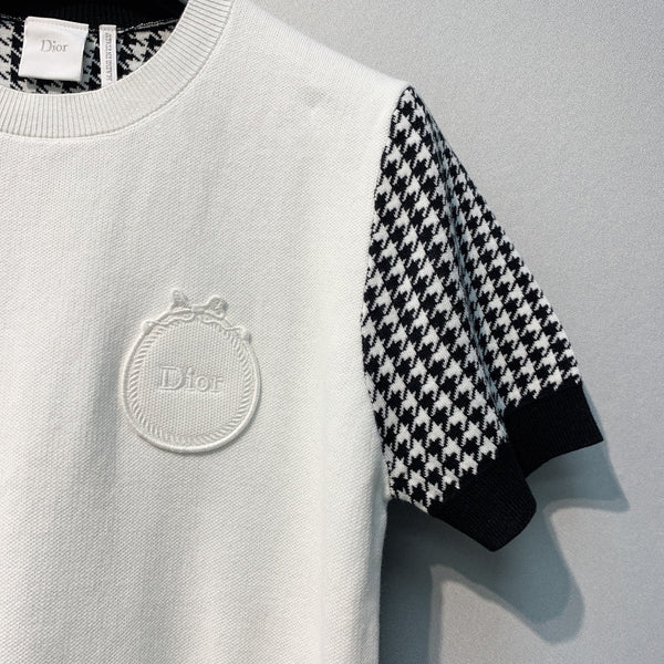 Dior 26 Short-Sleeve T-Shirt White in Polyester 371385