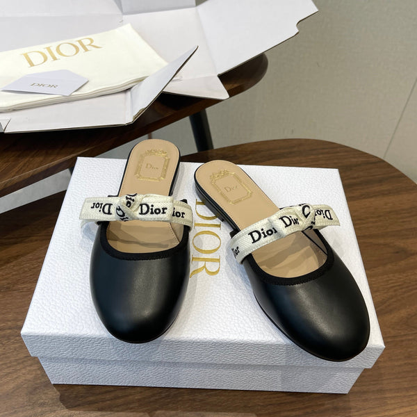 Dior 26 J'Adior Slipper Black in Lambskin 727328