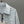 Moncler Shirt Zipper White Blue in Cotton 374675