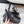 YSL Slingback High-Heeled 10.5 Black in PVC Film 743650