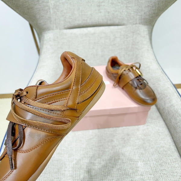 Miu 26 Sneaker Brown in Sheepskin 747378