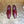 Loew Mule Slip-on Kitten Heel 45 Burgundy in Sheepskin 749403