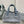 CD Toujours Vertical 23cm Light Blue in Suede 286500