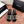 CC 26SS Pearl Heel 70mm Bow Sandals Black in Cowhide 760558