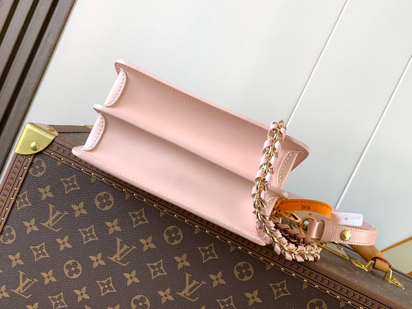 LV Dauphine Bag Light Pink in Cowhide 286674