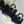 CD Diorissimo Black in Ostrich-patterned Cowhide 288189