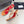 YSL Metal Heel 75mm with Side Rhinestone Buckle Logo Orange in Silk 784728