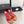 YSL Metal Heel 75mm with Side Rhinestone Buckle Logo Orange in Silk 784728
