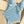 CC Striped Floral One-Piece Swimsuit in Blue White 289860