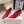 CL 26 Square Toe Lace-up Oxford Heels 85 Red in Lambskin 813302