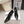 CL 26 Square Toe Lace-up Oxford Heels 85 Black in Lambskin 813303