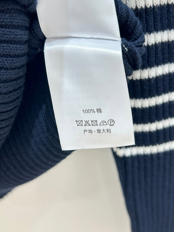 CD 2026 Stripes Knit Dress Cotton 479365