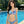 Pucci Printed Two-Piece Bikini Blue Cotton Blend228094